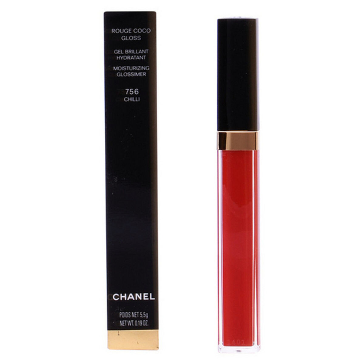 Rudos spalvos silikonas Rouge Coco Chanel